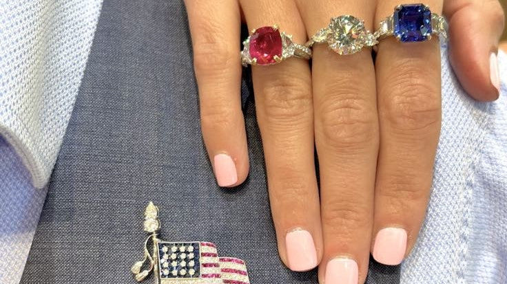 Sparkle & Shine: Celebrate the 4th of July in Sapphires, Rubies and Diamonds