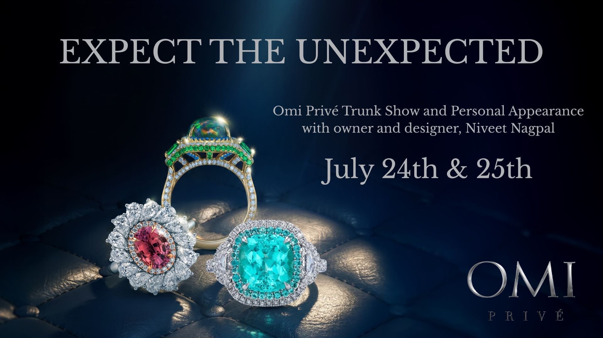 The Art of Color: OMI Privé Trunk Show & Designer Appearance