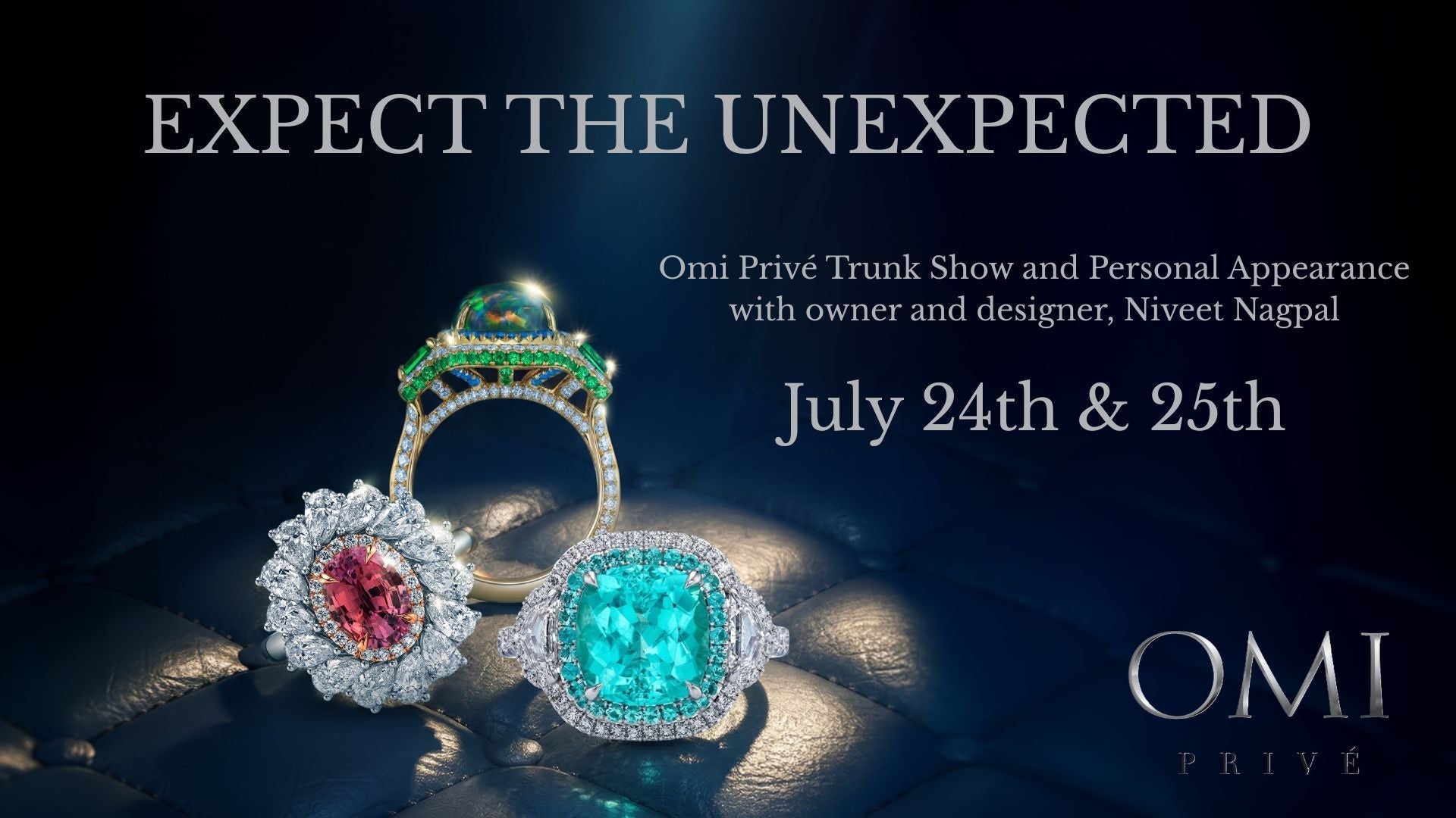 The Art of Color: OMI Privé Trunk Show & Designer Appearance
