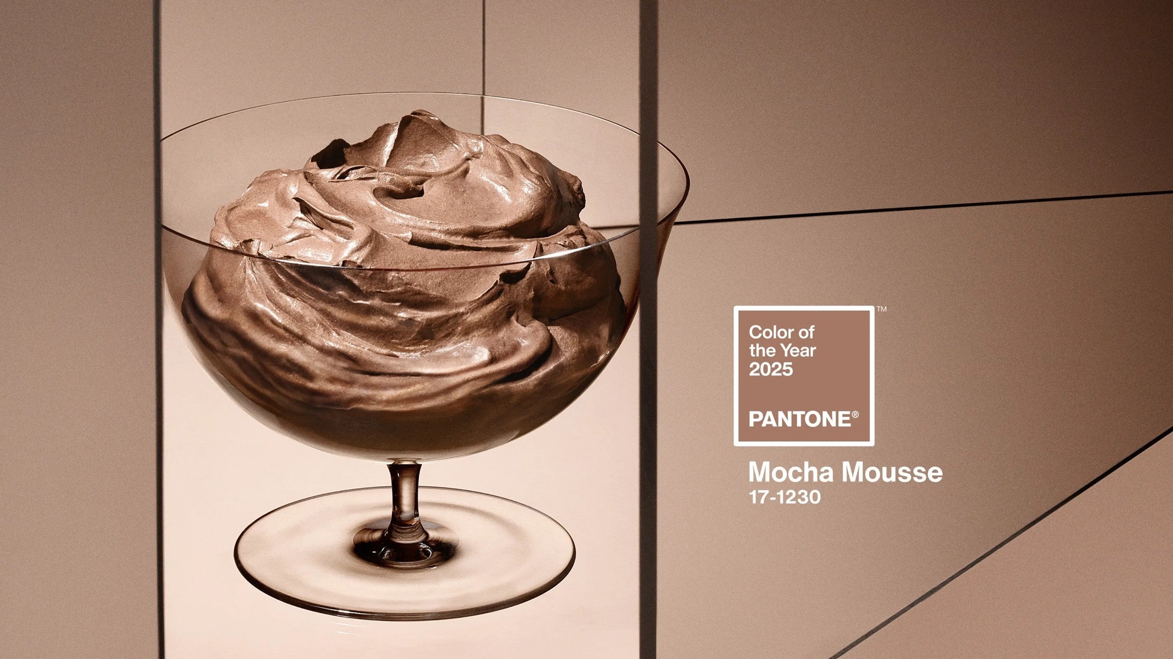 Pantone Color of the Year 2025 - Mocha Mousse