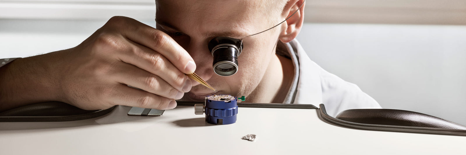 Close-up view of a Rolex timepiece